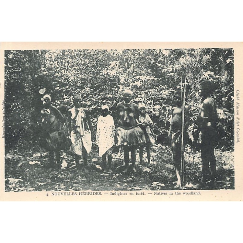 Rare collectable postcards of Vanuatu (New Hebrides). Vintage Postcards of Vanuatu (New Hebrides)