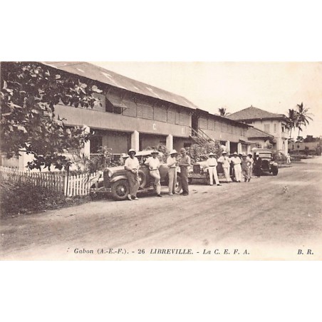 Rare collectable postcards of GABON. Vintage Postcards of GABON