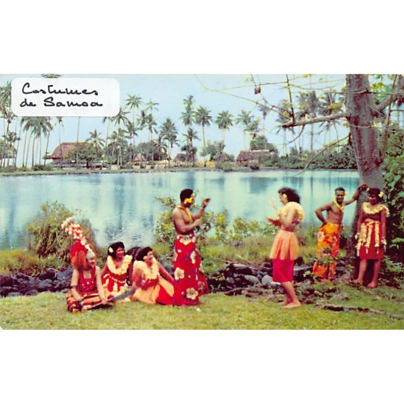 Rare collectable postcards of SAMOA. Vintage Postcards of SAMOA
