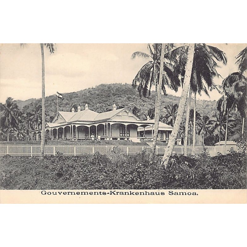 Rare collectable postcards of Samoa. Vintage Postcards of Samoa