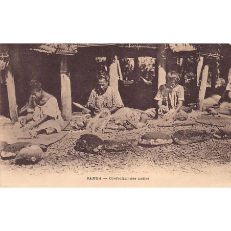 Rare collectable postcards of Samoa. Vintage Postcards of Samoa