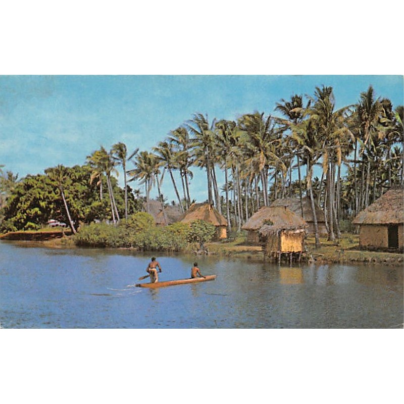 Rare collectable postcards of FIJI. Vintage Postcards of FIJI