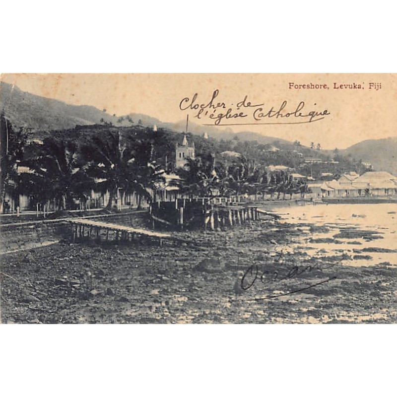 Rare collectable postcards of FIJI. Vintage Postcards of FIJI