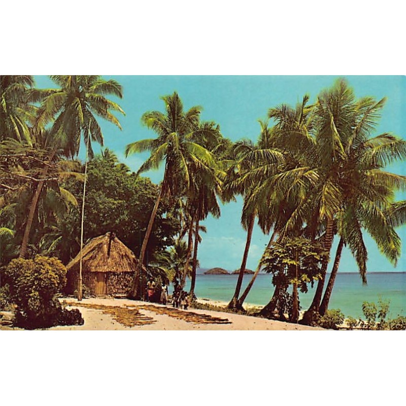 Rare collectable postcards of Fiji. Vintage Postcards of Fiji