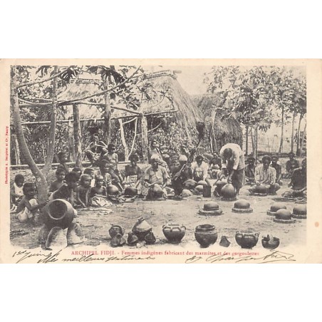 Rare collectable postcards of FIJI. Vintage Postcards of FIJI