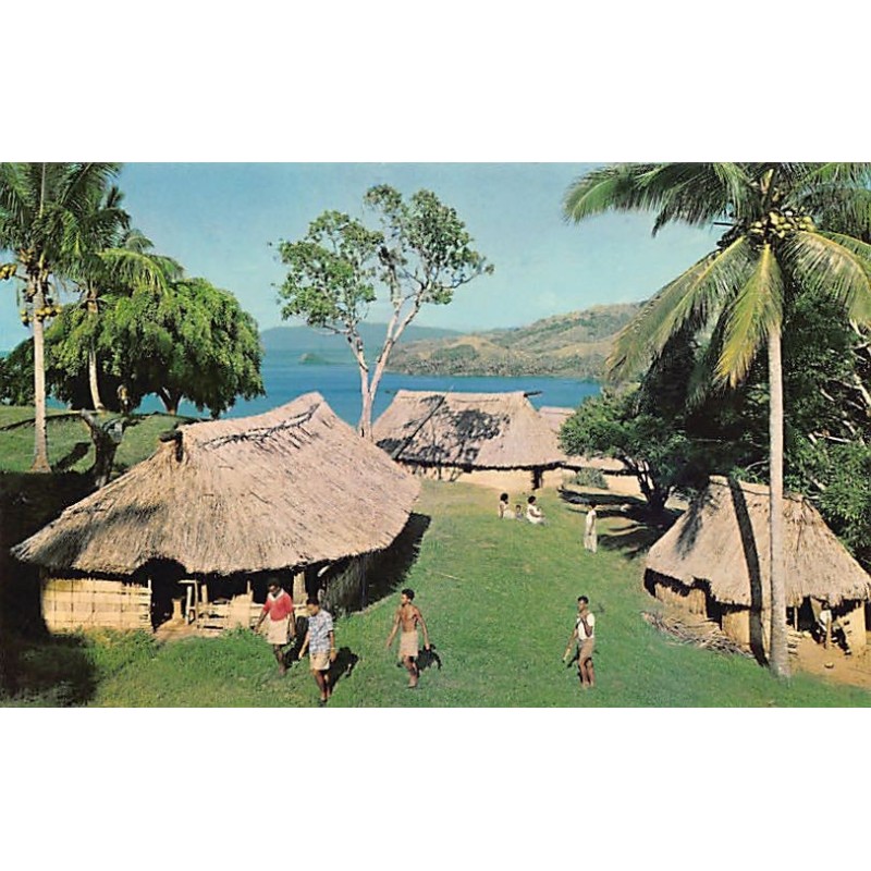 Rare collectable postcards of Fiji. Vintage Postcards of Fiji
