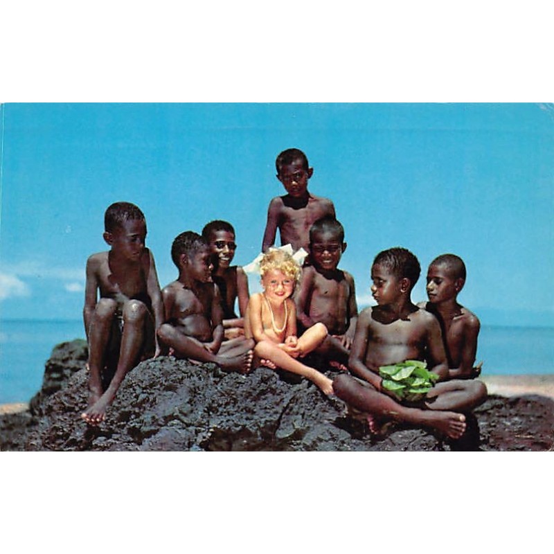 Rare collectable postcards of Fiji. Vintage Postcards of Fiji