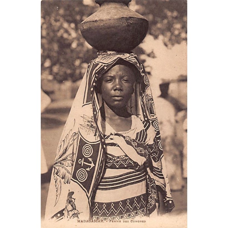 Rare collectable postcards of Comoros. Vintage Postcards of Comoros