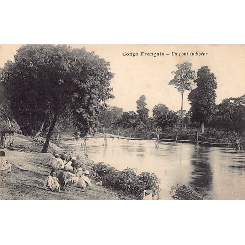 Rare collectable postcards of Congo - Brazzaville. Vintage Postcards of Congo - Brazzaville
