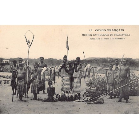 Rare collectable postcards of Congo - Brazzaville. Vintage Postcards of Congo - Brazzaville