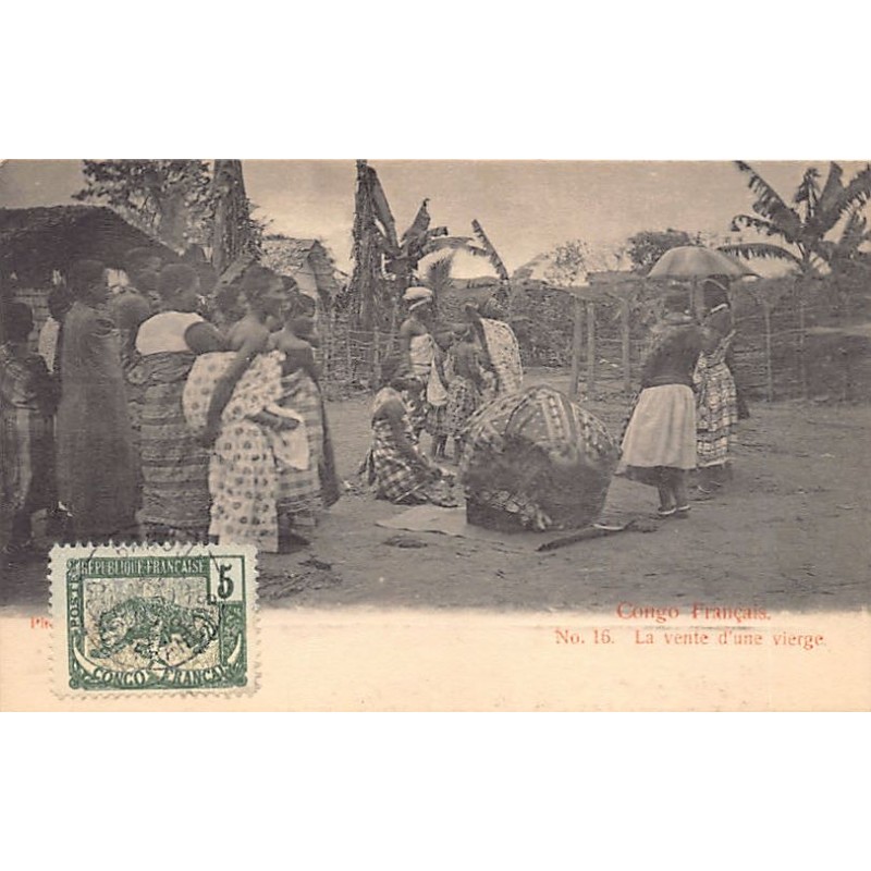 Rare collectable postcards of Congo - Brazzaville. Vintage Postcards of Congo - Brazzaville