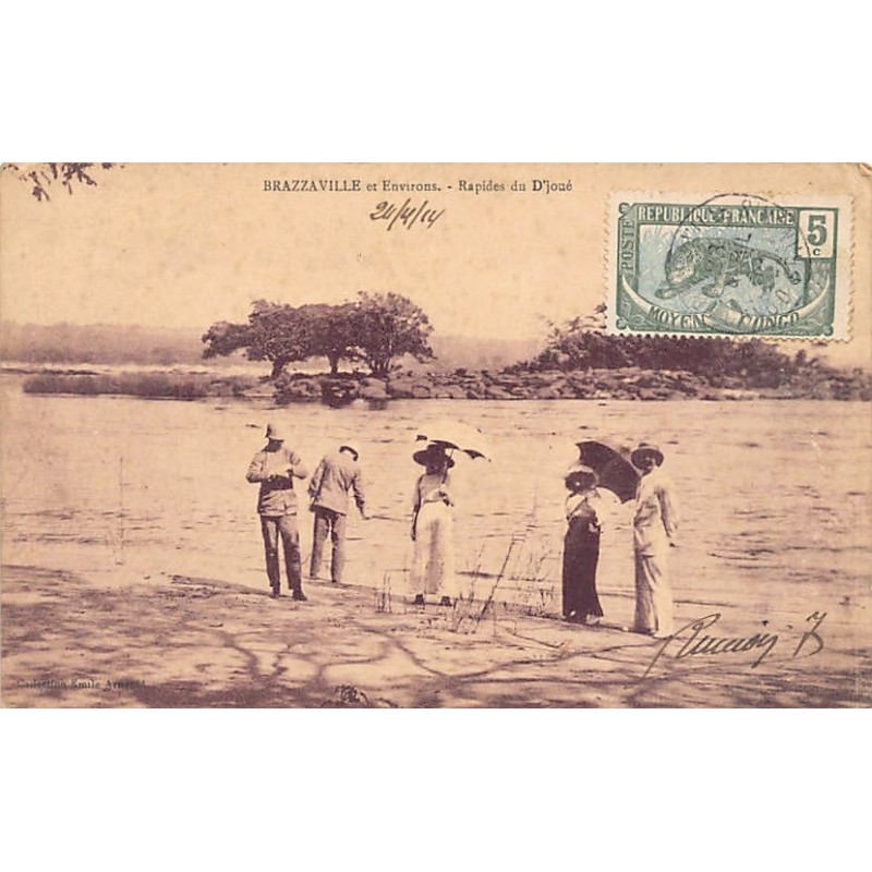 Rare collectable postcards of Congo - Brazzaville. Vintage Postcards of Congo - Brazzaville
