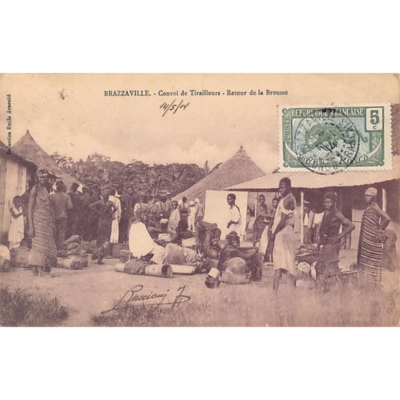Rare collectable postcards of Congo - Brazzaville. Vintage Postcards of Congo - Brazzaville