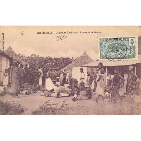 Rare collectable postcards of Congo - Brazzaville. Vintage Postcards of Congo - Brazzaville