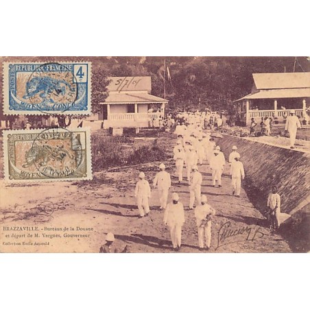Rare collectable postcards of Congo - Brazzaville. Vintage Postcards of Congo - Brazzaville