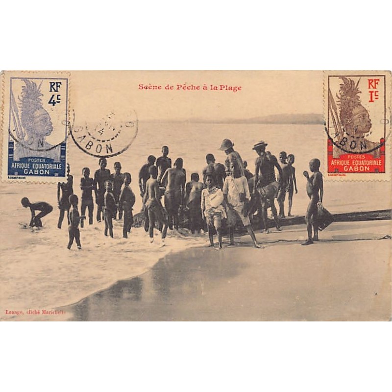 Rare collectable postcards of Congo - Brazzaville. Vintage Postcards of Congo - Brazzaville