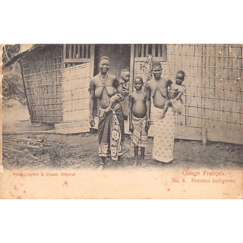 Rare collectable postcards of Congo - Brazzaville. Vintage Postcards of Congo - Brazzaville