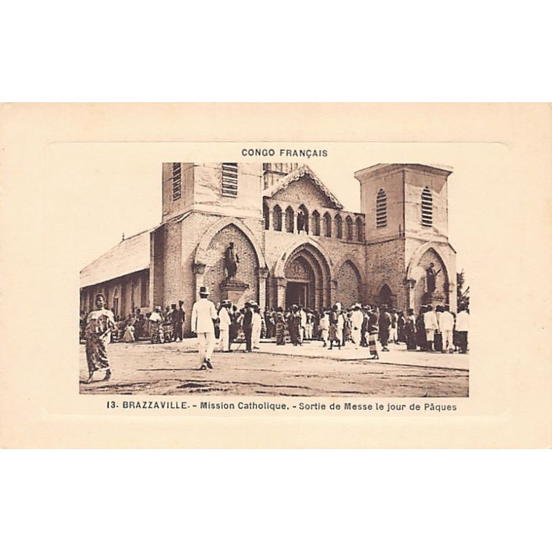 Rare collectable postcards of Congo - Brazzaville. Vintage Postcards of Congo - Brazzaville