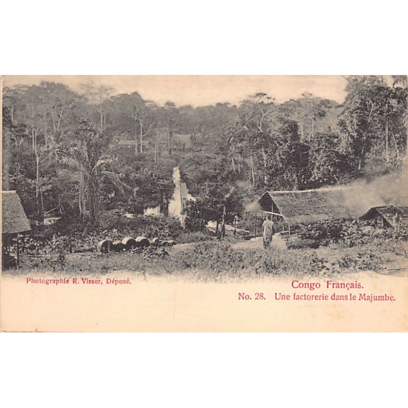 Rare collectable postcards of Congo - Brazzaville. Vintage Postcards of Congo - Brazzaville
