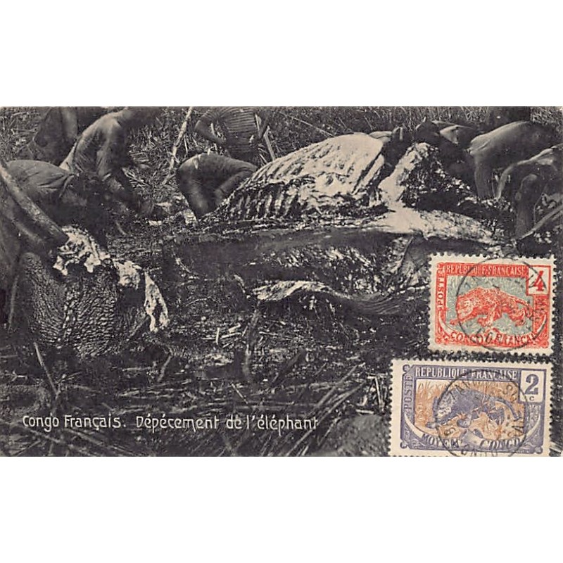 Rare collectable postcards of Congo - Brazzaville. Vintage Postcards of Congo - Brazzaville
