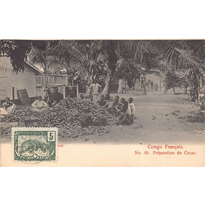 Rare collectable postcards of Congo - Brazzaville. Vintage Postcards of Congo - Brazzaville