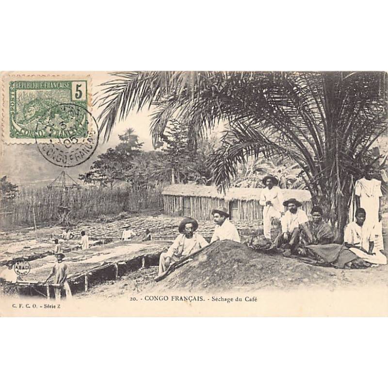 Rare collectable postcards of Congo - Brazzaville. Vintage Postcards of Congo - Brazzaville