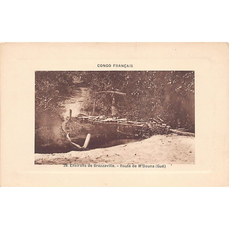 Rare collectable postcards of Congo - Brazzaville. Vintage Postcards of Congo - Brazzaville