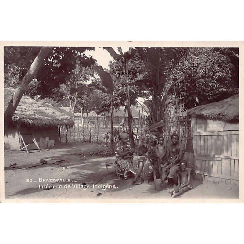 Rare collectable postcards of Congo - Brazzaville. Vintage Postcards of Congo - Brazzaville