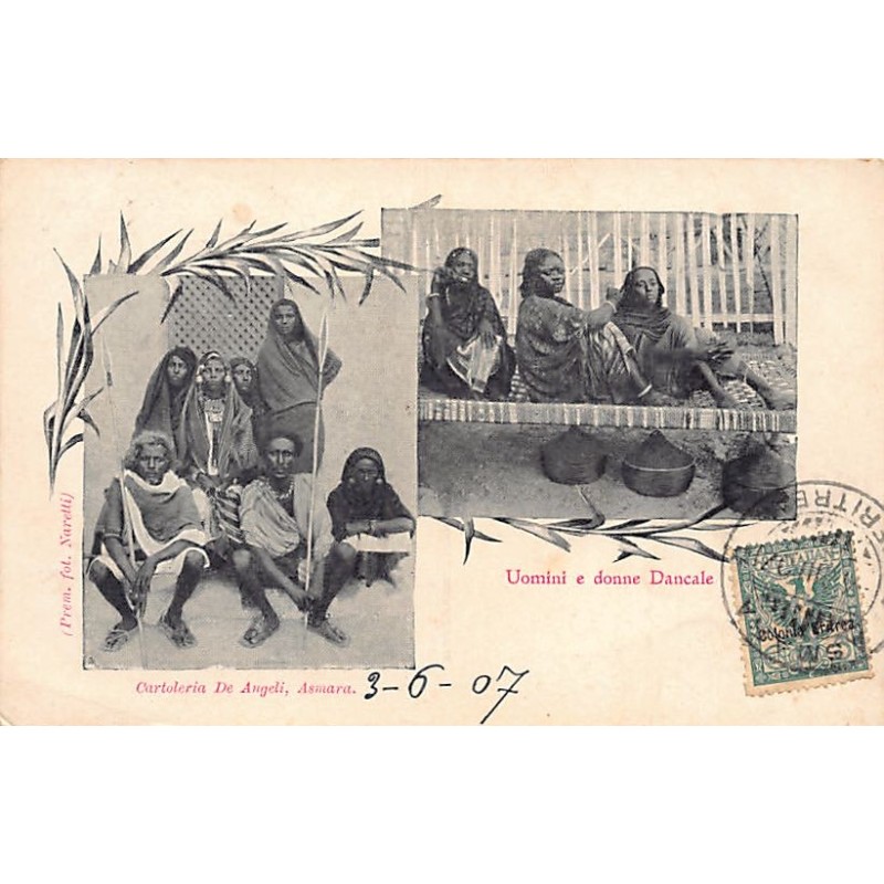 Rare collectable postcards of Eritrea. Vintage Postcards of Eritrea