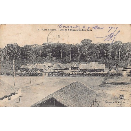 Rare collectable postcards of Ivory Coast - Côte d'Ivoire. Vintage Postcards of Ivory Coast - Côte d'Ivoire