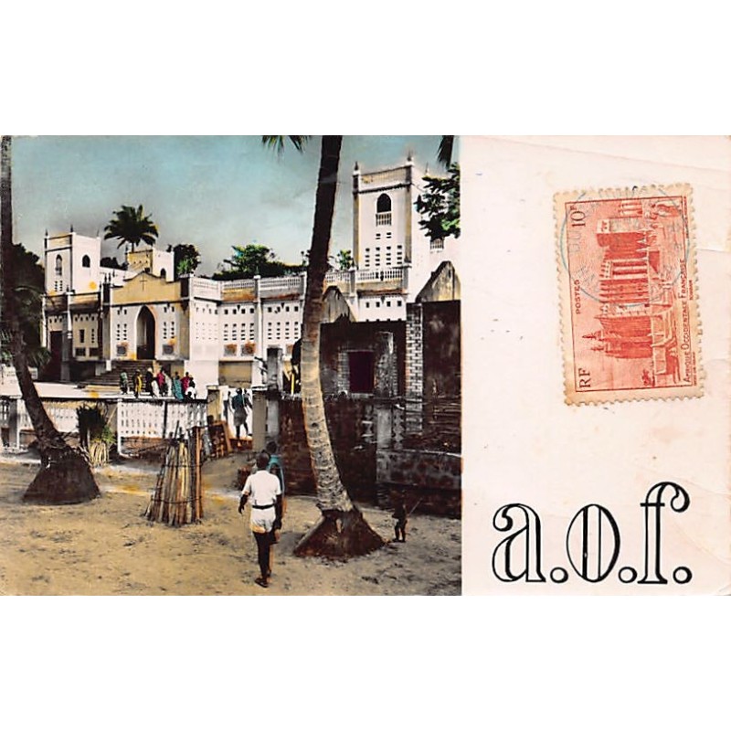 Rare collectable postcards of Ivory Coast - Côte d'Ivoire. Vintage Postcards of Ivory Coast - Côte d'Ivoire