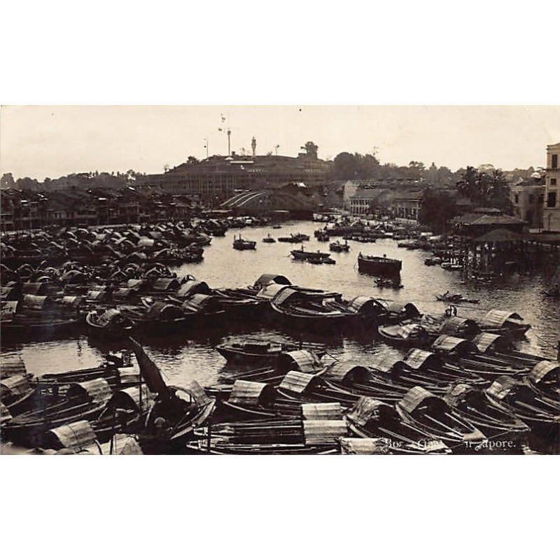 Rare collectable postcards of Singapore. Vintage Postcards of Singapore