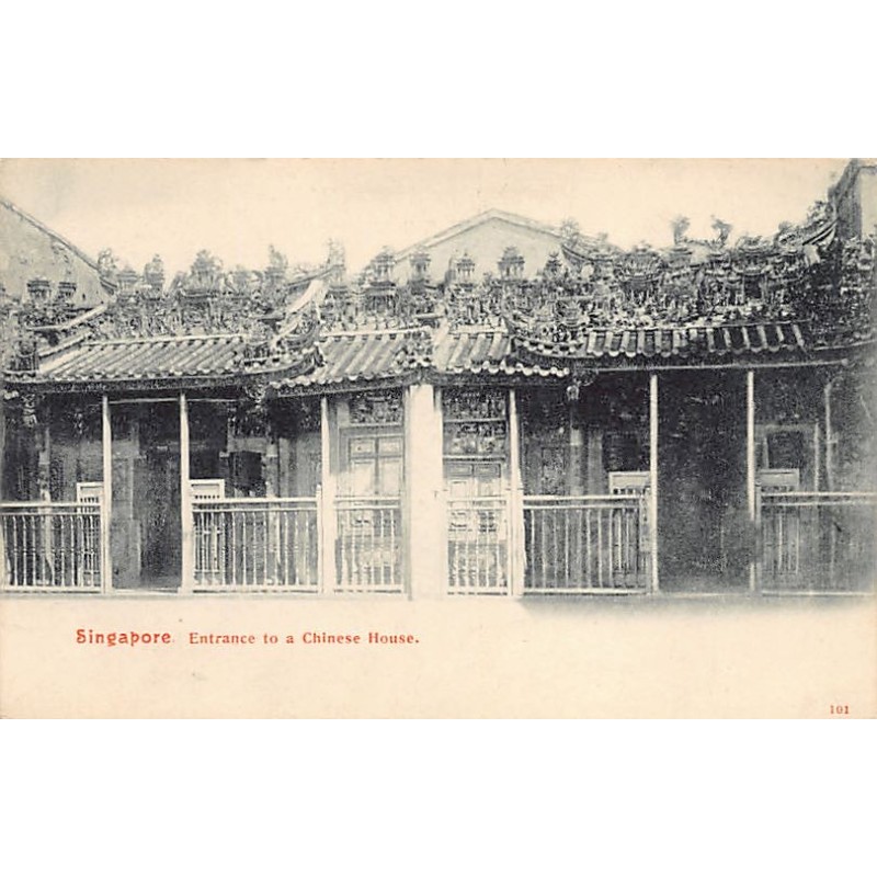 Rare collectable postcards of Singapore. Vintage Postcards of Singapore