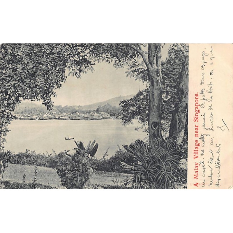 Rare collectable postcards of Singapore. Vintage Postcards of Singapore