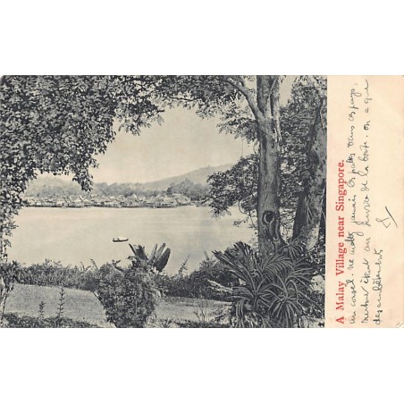 Rare collectable postcards of Singapore. Vintage Postcards of Singapore