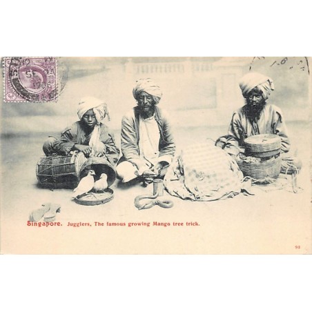 Rare collectable postcards of Singapore. Vintage Postcards of Singapore
