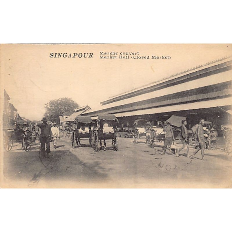 Rare collectable postcards of Singapore. Vintage Postcards of Singapore