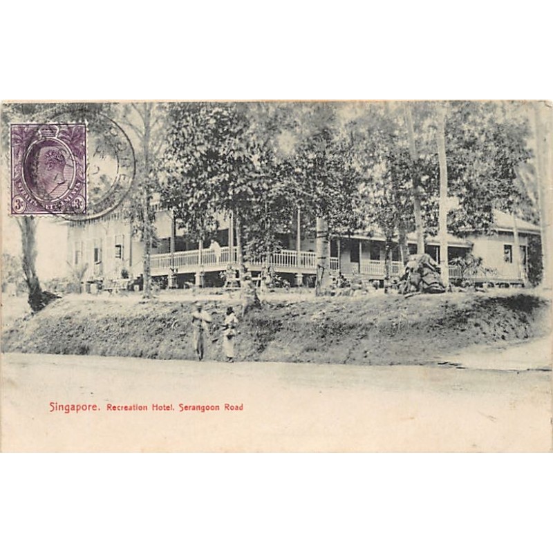 Rare collectable postcards of Singapore. Vintage Postcards of Singapore