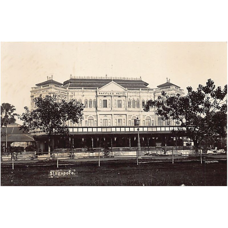 Rare collectable postcards of Singapore. Vintage Postcards of Singapore