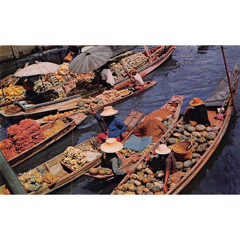 Rare collectable postcards of Thailand. Vintage Postcards of Thailand