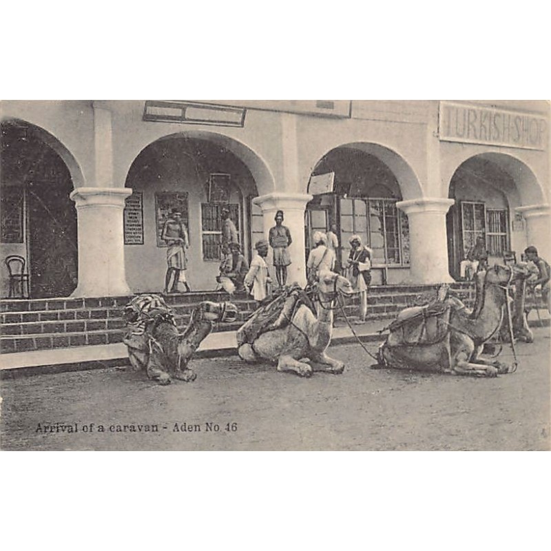Rare collectable postcards of Yemen. Vintage Postcards of Yemen