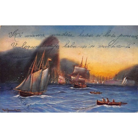 Rare collectable postcards of Brazil. Vintage Postcards of Brazil