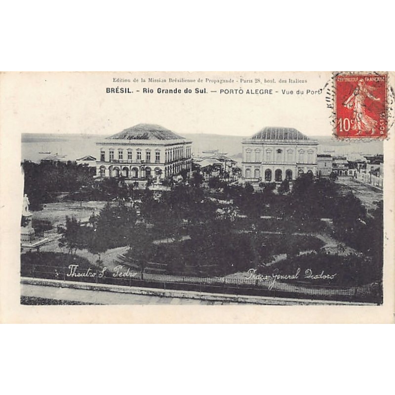Rare collectable postcards of Brazil. Vintage Postcards of Brazil
