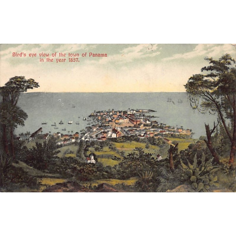 Rare collectable postcards of Panama. Vintage Postcards of Panama