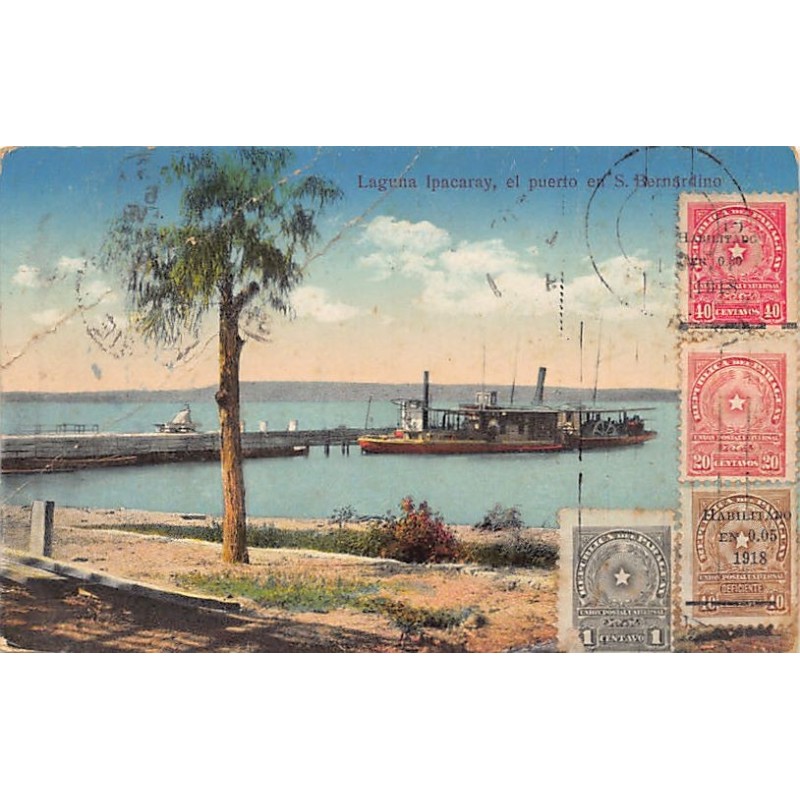 Rare collectable postcards of Paraguay. Vintage Postcards of Paraguay