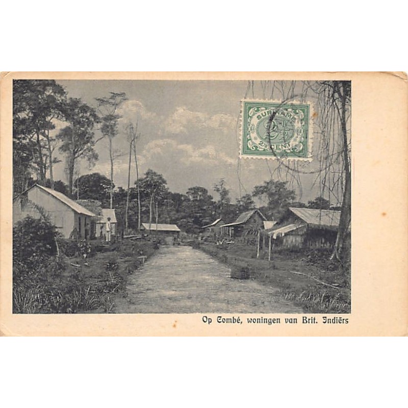 Rare collectable postcards of Surinam. Vintage Postcards of Surinam