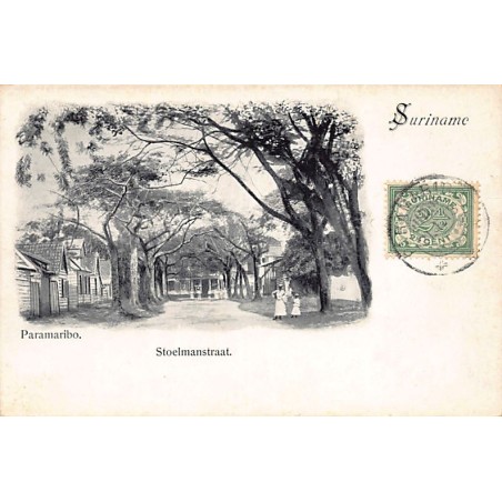 Rare collectable postcards of Surinam. Vintage Postcards of Surinam