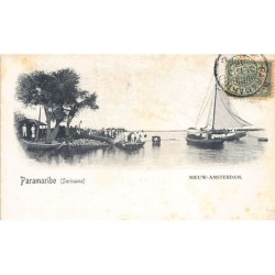 Rare collectable postcards of Surinam. Vintage Postcards of Surinam