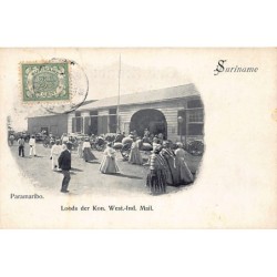 Rare collectable postcards of Surinam. Vintage Postcards of Surinam