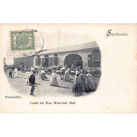 Rare collectable postcards of Surinam. Vintage Postcards of Surinam